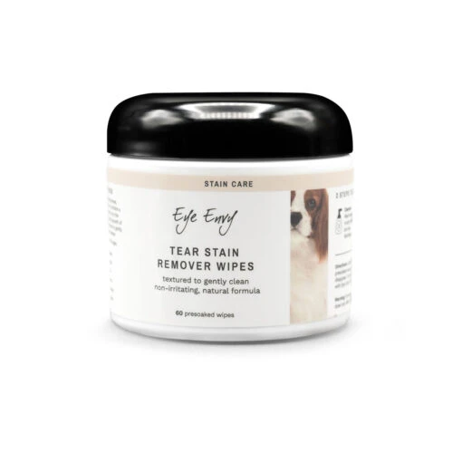 Eye Envy Tear Stain Remover Wipes For Dogs -Groomerspro Shop EyeEnvy Dog Wipes Front Web 1 90355.1689025151