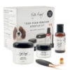 Eye Envy Dog Tear Stain Remover Starter Kit With ProPowder Brush -Groomerspro Shop EyeEnvy StarterKit Dogs SmlBrush With Products 150 1 23708.1689027058