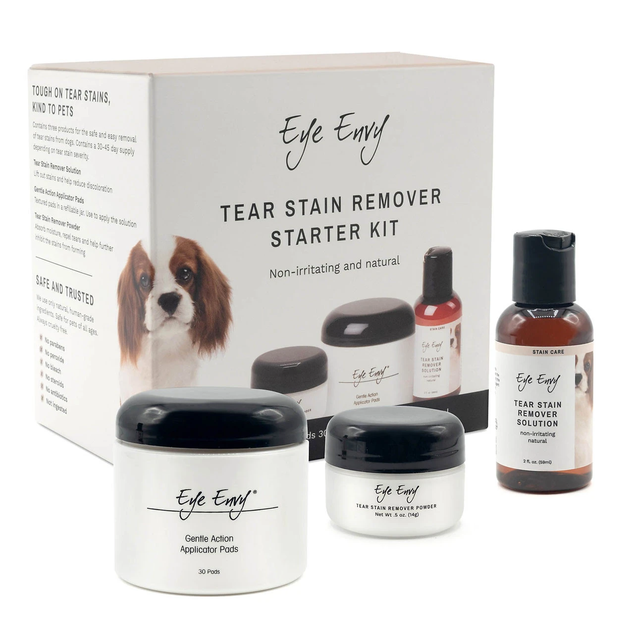 Eye Envy Dog Tear Stain Remover Starter Kit 3 Eye Envy Dog Tear Stain Remover Starter Kit