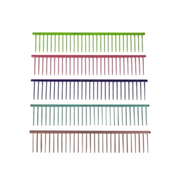 Greyhound Comb Bitch Sparkle 9.84" X 1.77'' Extra Wide Tines