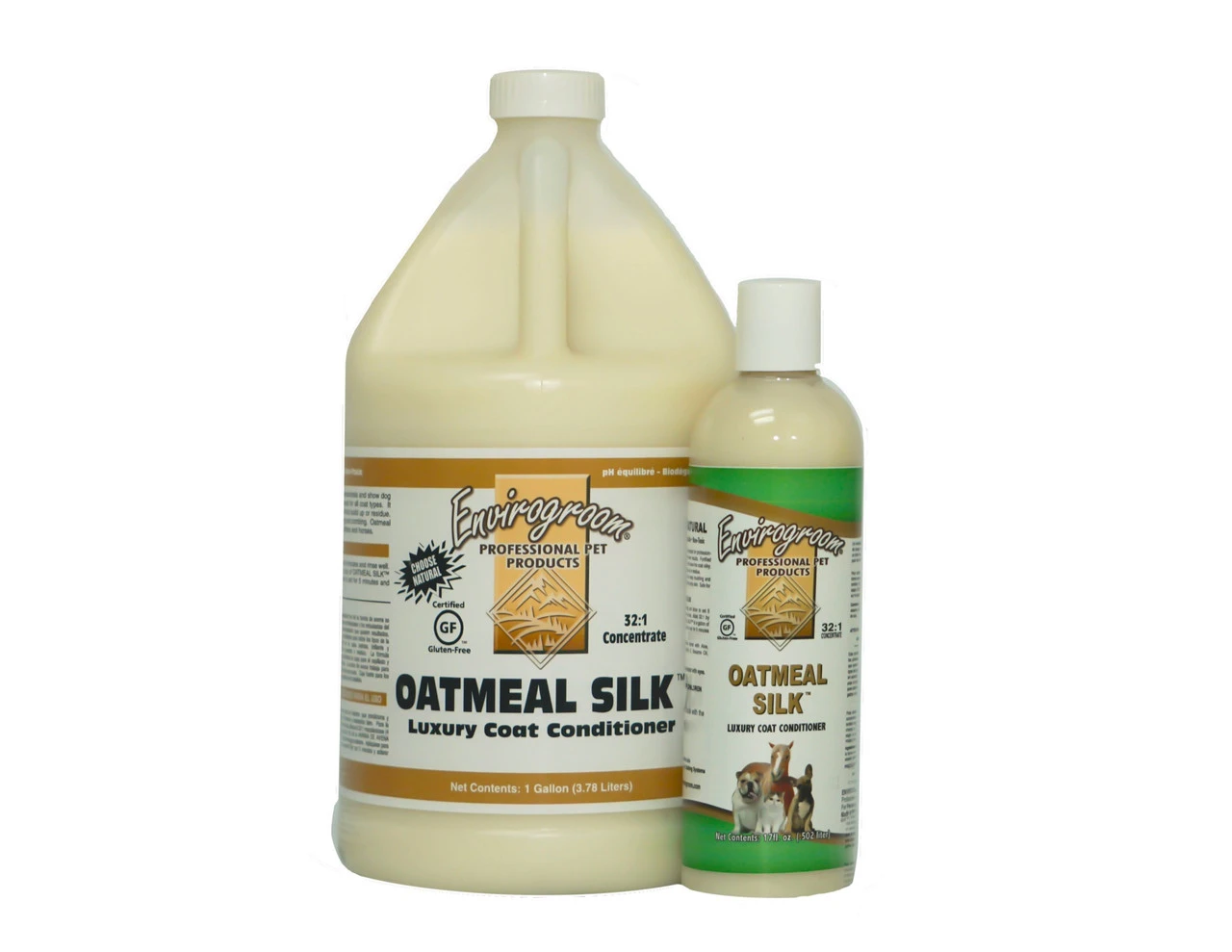 Envirogroom Oatmeal Silk Conditioner | Dilutes 32:1 3 Envirogroom Oatmeal Silk Conditioner | Dilutes 32:1