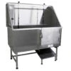 Paw Brothers Stainless Steel Tub 48" With Right Ramp -Groomerspro Shop PBP89715 Right 29835.1663180468