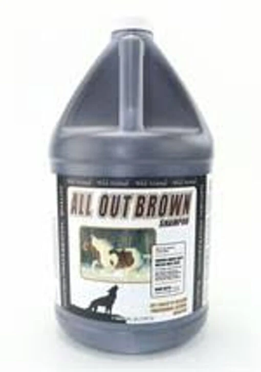 Wild Animal All Out Brown | Dilutes 50:1 -Groomerspro Shop all out brown 02947.1509451025